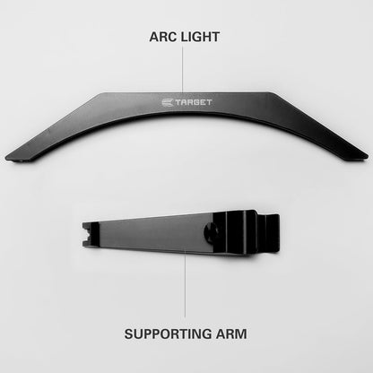 LED Dartboard Lighting System - Enhanced Illumination for Dart Boards | 3M Extended Cable | Compatible with All Dart Boards | Simple Assembly | Premium Darts Accessories