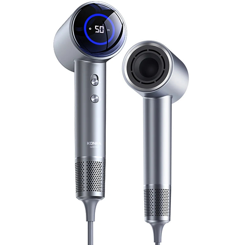 D3 1600W Hair Dryer Professional LCD Display Hair Dryer Powerful Negative Ion High Speed Hair Dryer