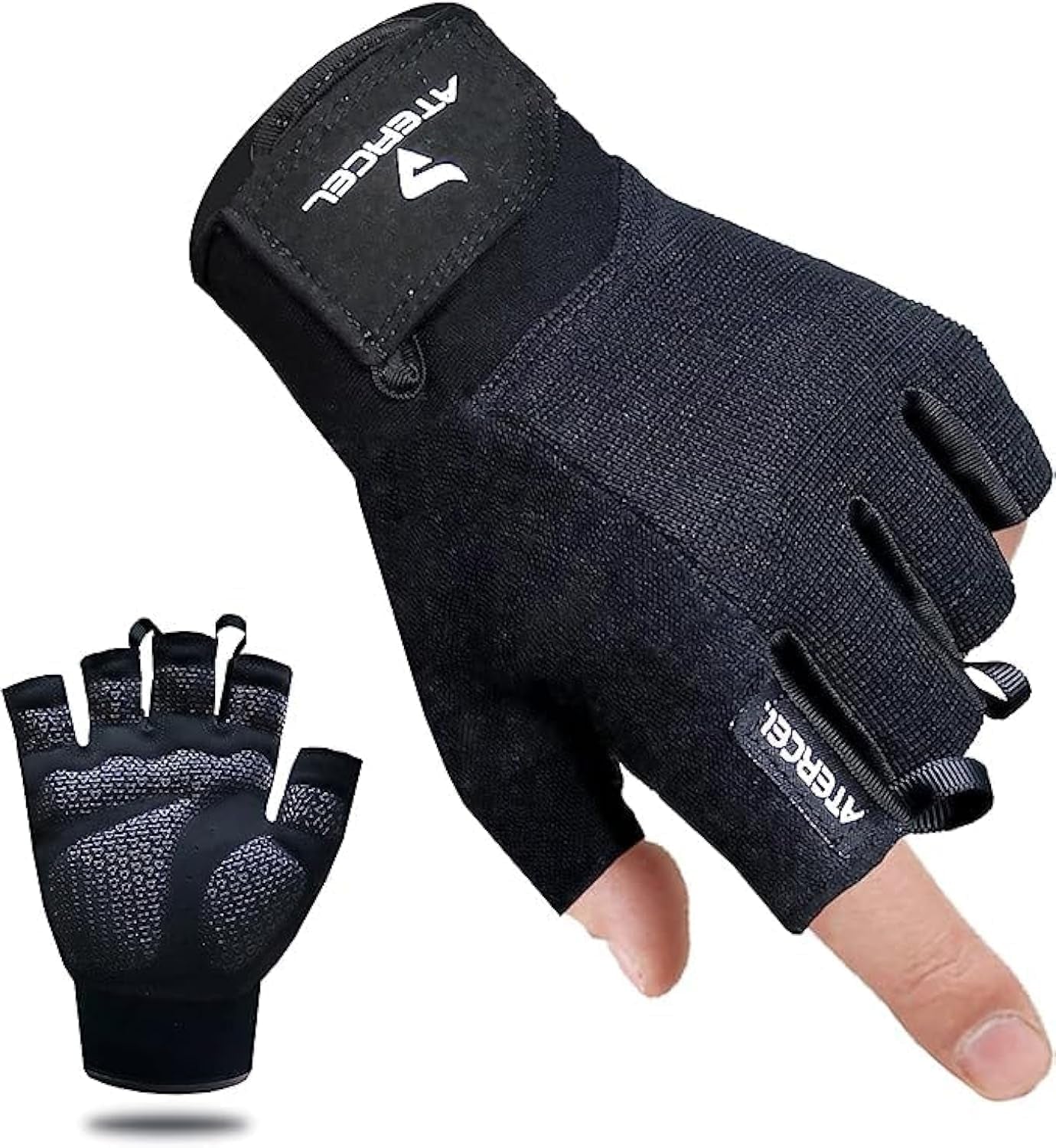 Weight Lifting Gloves, Gym Gloves for Crossfit, Workout, Exercise Cycling, Training, Breathable and Snug Fit, for Men and Women