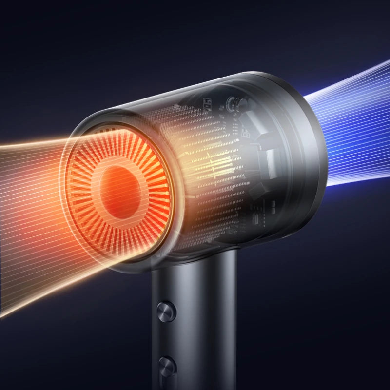 D3 1600W Hair Dryer Professional LCD Display Hair Dryer Powerful Negative Ion High Speed Hair Dryer