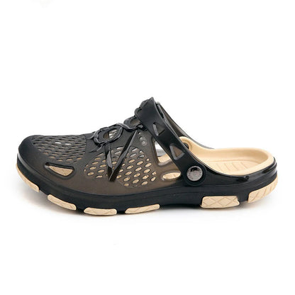 HEMU Men'S Slippers Non-Slip Quick Drying Breathable Waterproof Deodorant Fashion Sports Casual Sandals