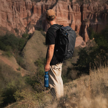 Sparrow Insulated Water Bottle - 350Ml/500Ml/750Ml/1L/1.2L - Flipflow Metal Water Bottles with Straw Lid - BPA Free - Leakproof Stainless Steel Flask for Sport, Gym, School, Outdoor, Travel