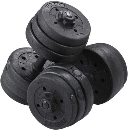 30KG/25KG/20KG/15KG Adjustable Dumbbells Weight Lifting Training Set Dumbbells Set (Sold as a Pair) Home Gym Fitness for Men/Women