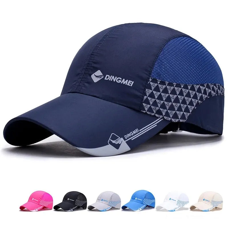 Men'S Hats, Spring and Summer, New Outdoor Sunshade Travel Hats, Fashionable Casual Baseball Caps, Young and Middle-Aged Caps