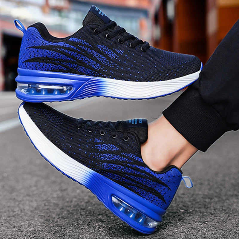 TENGOO Outdoors Mesh Material Breathable Anti-Slip Lightweight Sport Shoes Air Shoes for Running Basketball Workout Gym