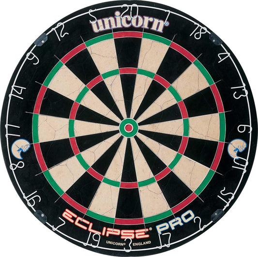 Eclipse Pro Professional Bristle Dartboard with Competition-Grade Sisal, Spider, and Number Ring for Adults