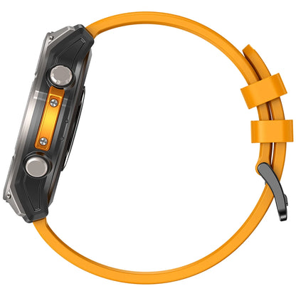 [World Premiere] Stratos 4 1.43-Inch AMOLED GPS 5ATM&IP69K Waterproof Built-In Flashlight Compass&Barometric Altimeter 60 Days Battery Life Voice Assistant Bluetooth Call Heart Rate Spo2 Monitor Sleep Monitoring Multi-Sport Modes Smart Watch