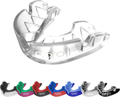 Silver Level Mouthguard Essential Fit – Gum Shield Adult and Kids –  Mouth Guard Boxing and MMA, Easy Self-Fit Gum Shield Rugby and Hockey – Superior Protection with Dental Warranty