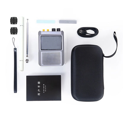 2Nd Upgraded Generation Malahit-Dsp2 SDR Radio Receiver 10Khz-380Mhz 404Mhz-2Ghz Built-In 5000Mah Battery
