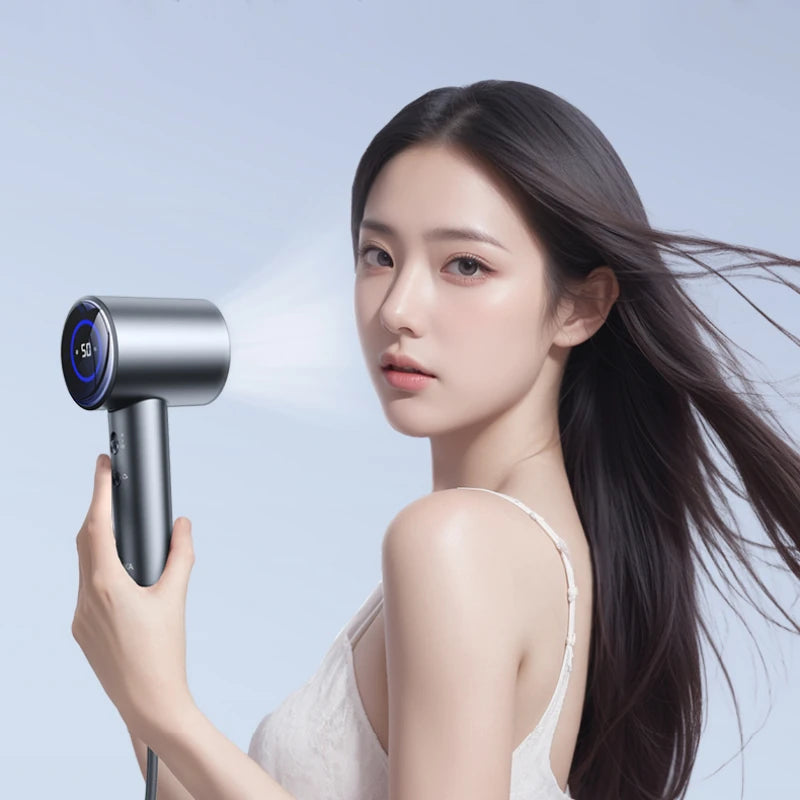 D3 1600W Hair Dryer Professional LCD Display Hair Dryer Powerful Negative Ion High Speed Hair Dryer