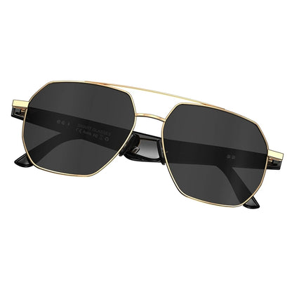 W100C Bluetooth AI Translator Smart Glasses Real-Time 163 Languages Translation IP67 Waterproof UV400 Protection Chatgpt 4.0 Touch Control ENC Noise Cancellation Sports Sunglasses