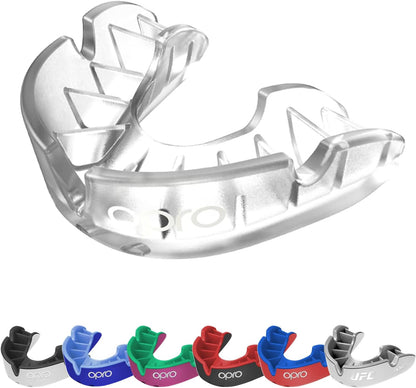 Silver Level Mouthguard Essential Fit – Gum Shield Adult and Kids –  Mouth Guard Boxing and MMA, Easy Self-Fit Gum Shield Rugby and Hockey – Superior Protection with Dental Warranty