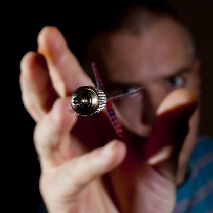 Professional Steel Tip Darts Set - 12 Pack, 24 Grams with 20 Flights (4 Styles) and 12 Aluminum Shafts