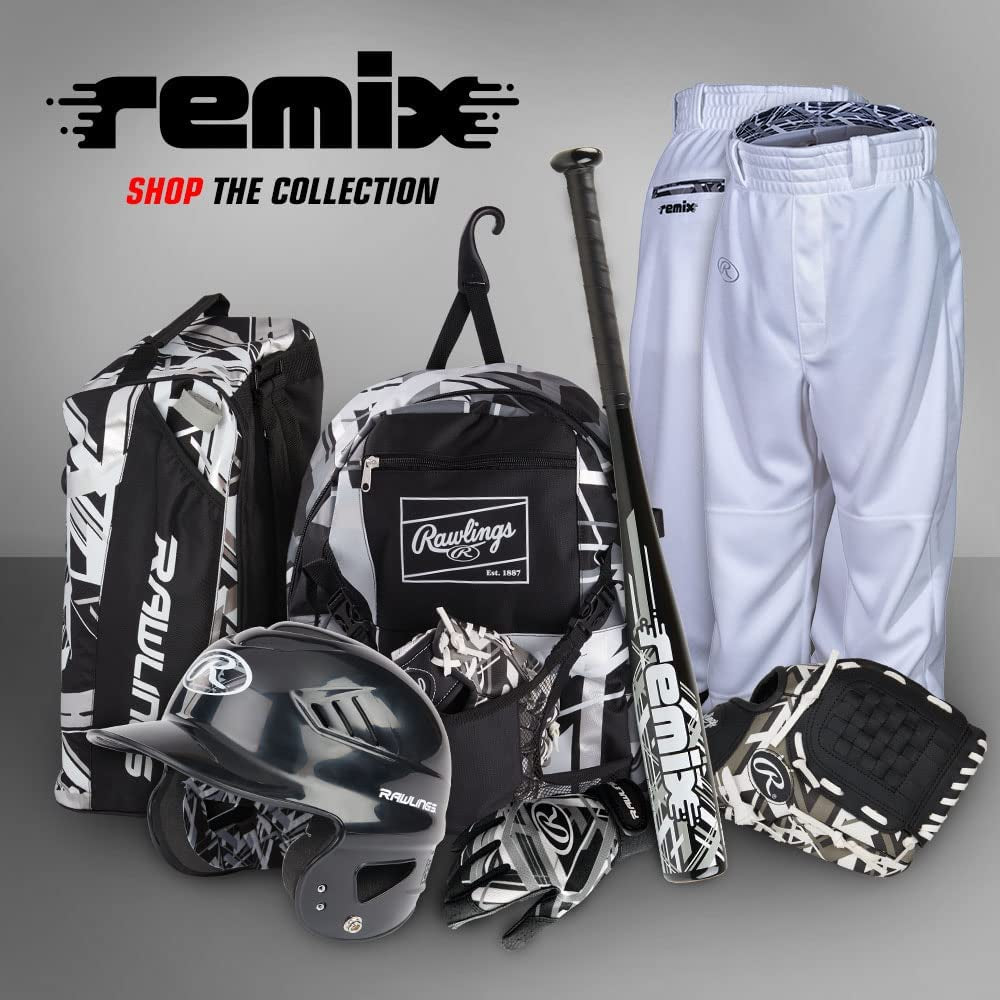 Remix T-Ball and Youth Baseball/Softball Backpack Bag Series - Available in Multiple Colors