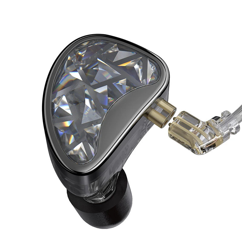 AS24 24BA Units Wired Earphone 12 Balanced Armature Drivers Hifi Sound Noise Cancelling 3.5Mm DJ Monitor Earbuds Sport Headset