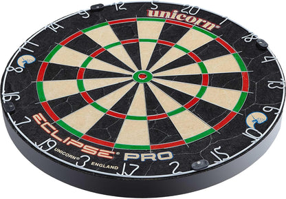 Eclipse Pro Professional Bristle Dartboard with Competition-Grade Sisal, Spider, and Number Ring for Adults
