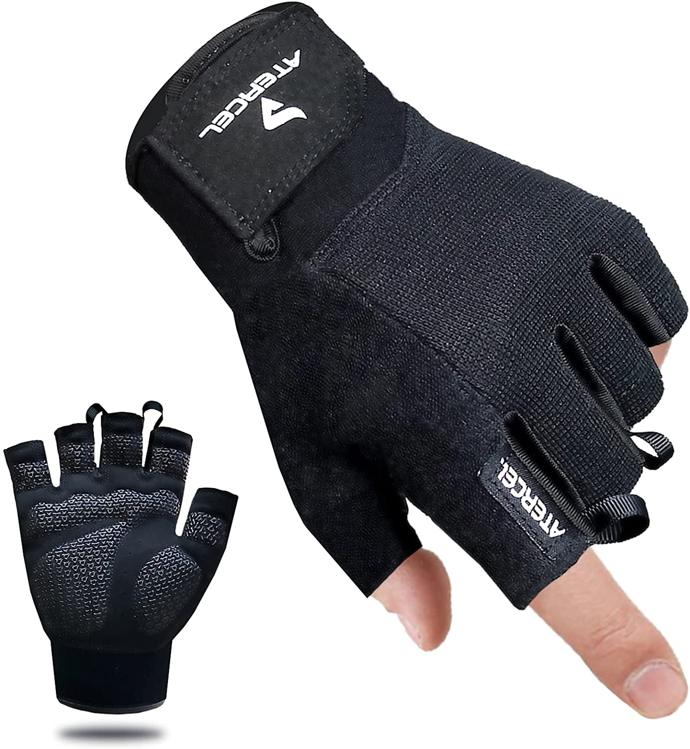 Weight Lifting Gloves, Gym Gloves for Crossfit, Workout, Exercise Cycling, Training, Breathable and Snug Fit, for Men and Women