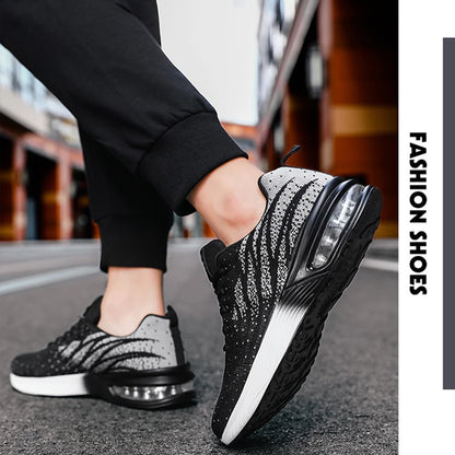 TENGOO Outdoors Mesh Material Breathable Anti-Slip Lightweight Sport Shoes Air Shoes for Running Basketball Workout Gym