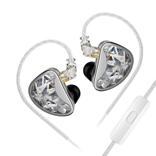 AS24 24BA Units Wired Earphone 12 Balanced Armature Drivers Hifi Sound Noise Cancelling 3.5Mm DJ Monitor Earbuds Sport Headset