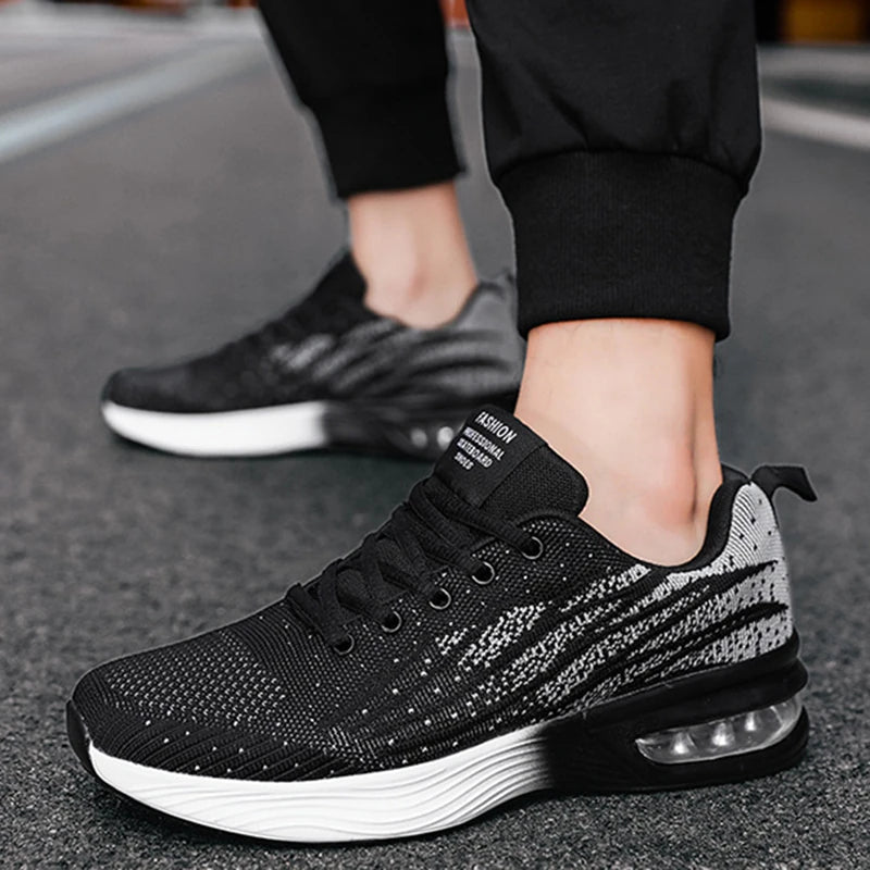 TENGOO Outdoors Mesh Material Breathable Anti-Slip Lightweight Sport Shoes Air Shoes for Running Basketball Workout Gym